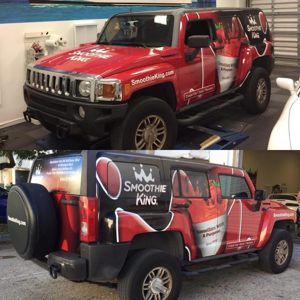 vehicle wraps miami