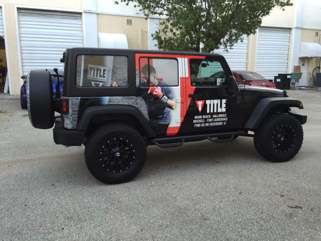 vehicle wraps miami