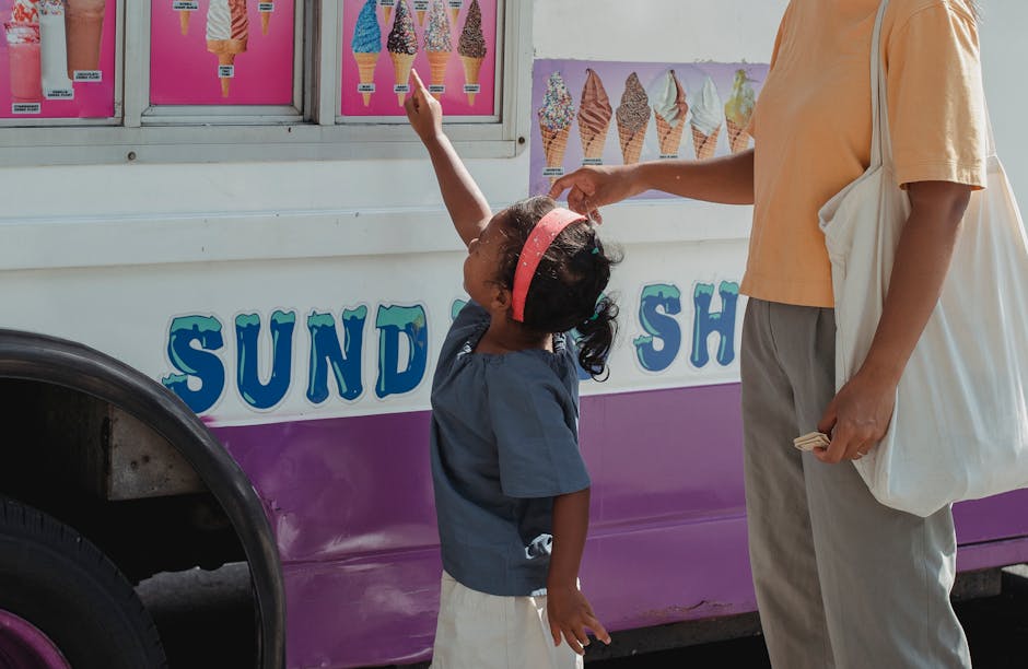 ice cream truck wrap