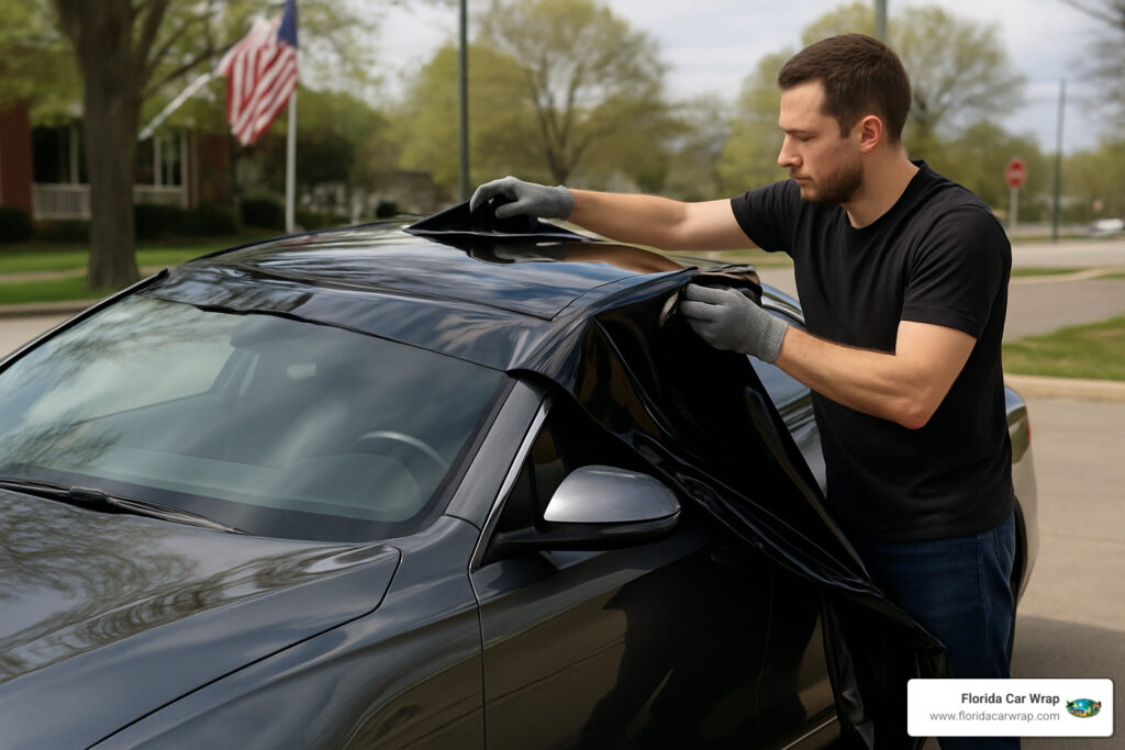 car roof wrap near me