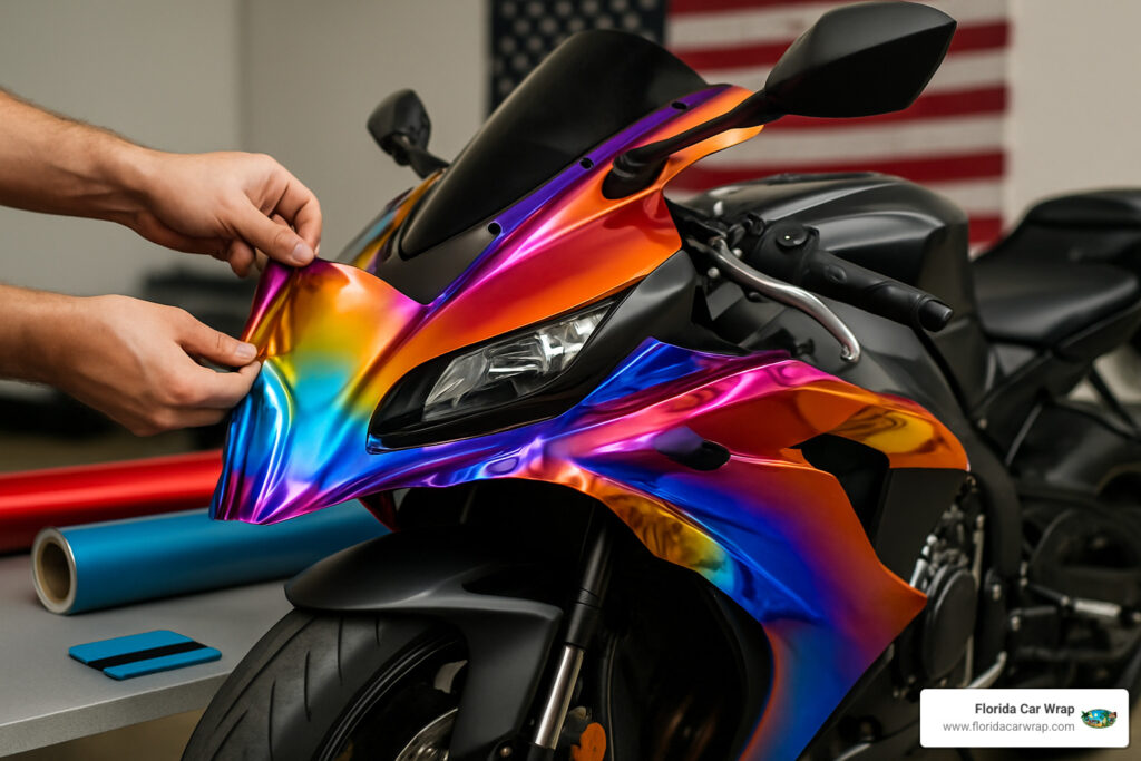 motorbike vinyl wrap