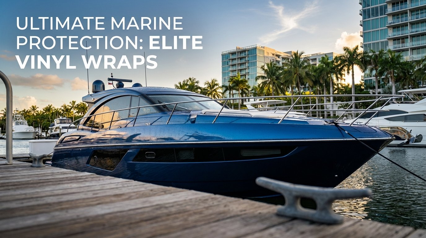 Marine Vinyl Wraps for Boats: What Makes Them Different?