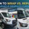 When to Wrap vs. Replace: Vehicle Graphics Guide
