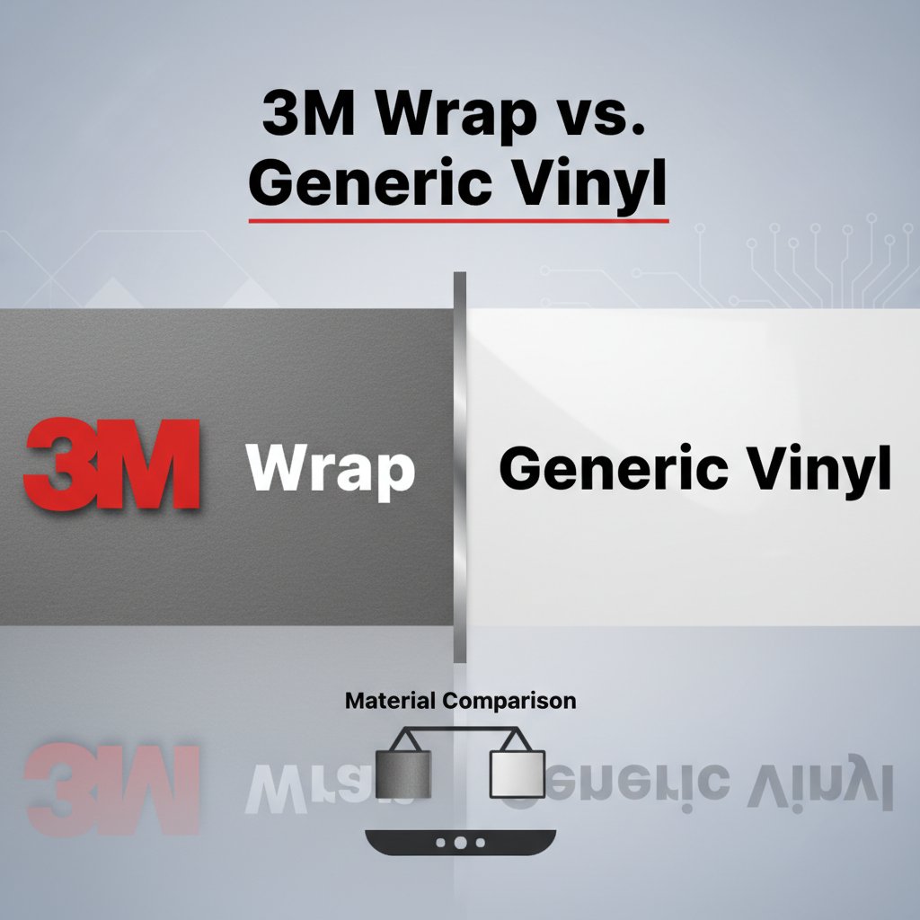 3M Wrap vs. Generic Vinyl: Material Comparison