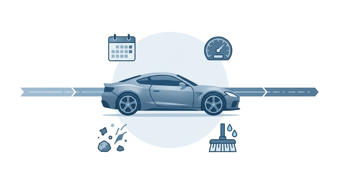 Typical Car Wrap Lifespan: The Baseline