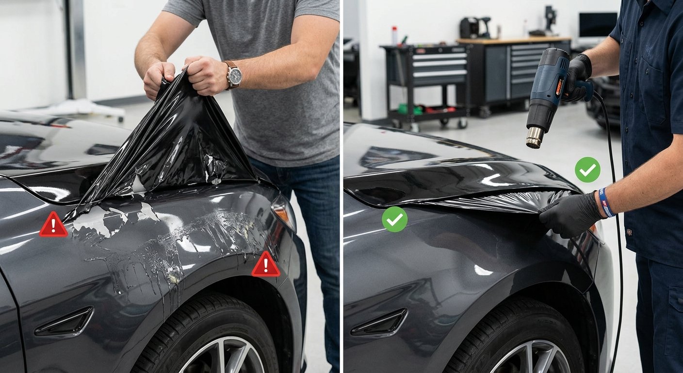 Why Professional Wrap Removal Matters