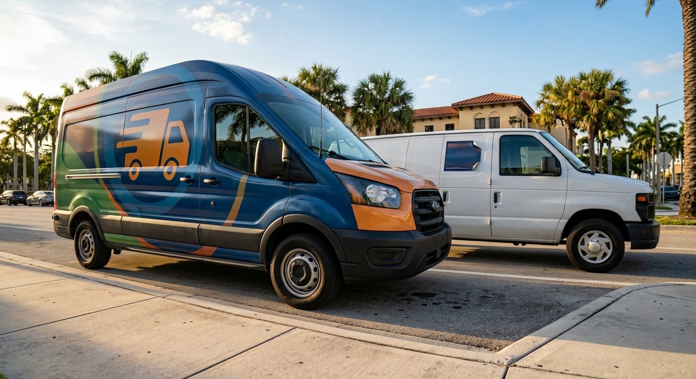 Fleet Wraps vs. Magnetic Signs