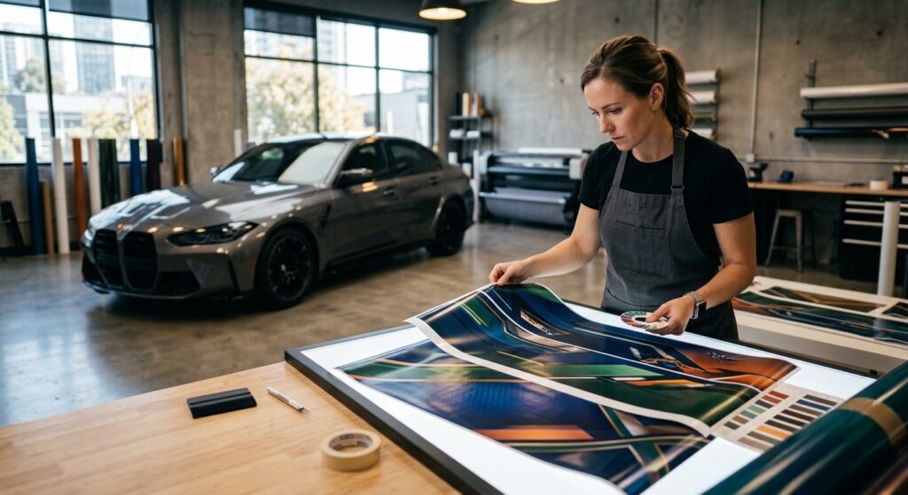 Custom Car Wrap Design: Concept to Road