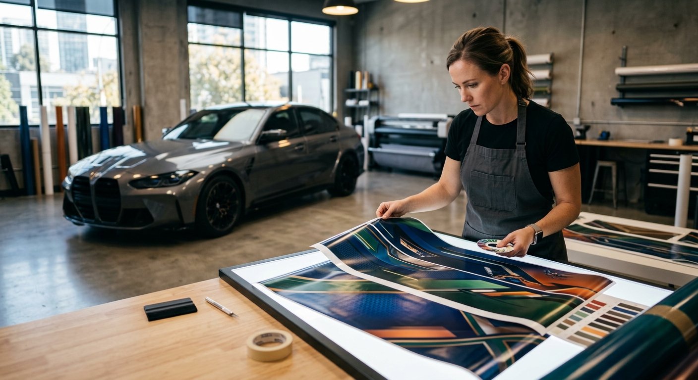 Custom Car Wrap Design: Concept to Road