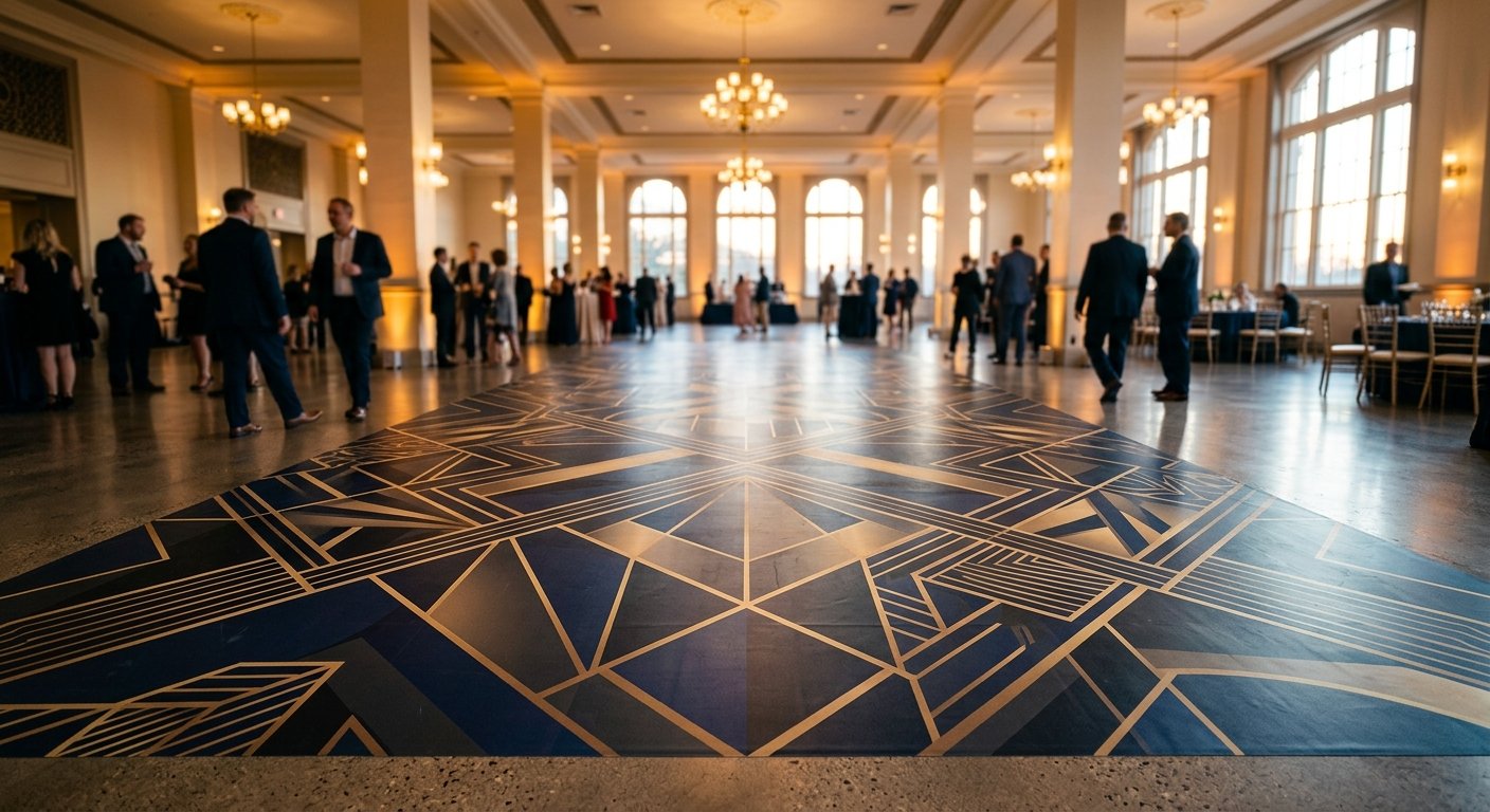 Floor Wraps for Events: What You Need to Know